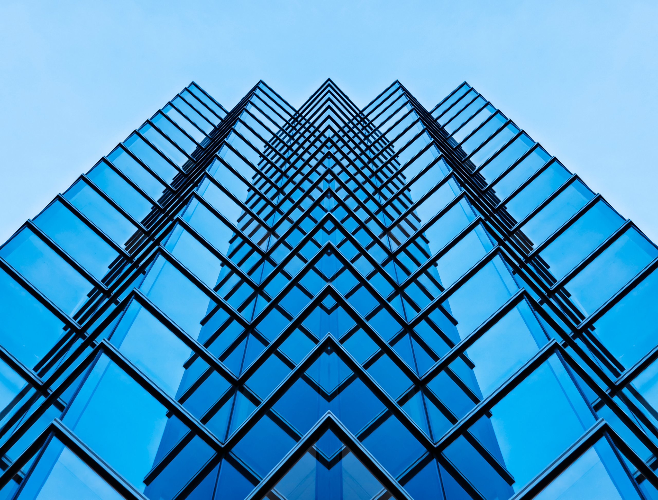 Modern corporate building